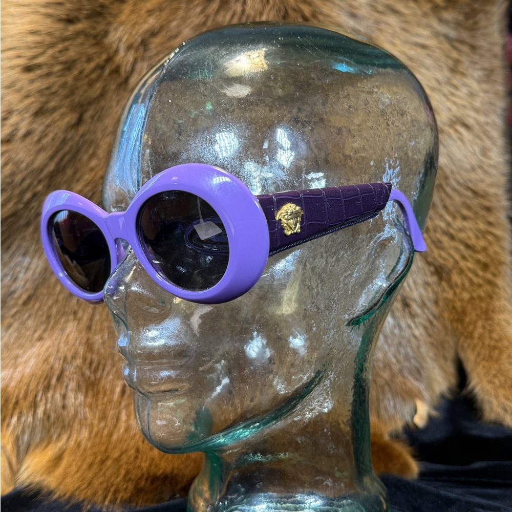 Purple Versace Frames